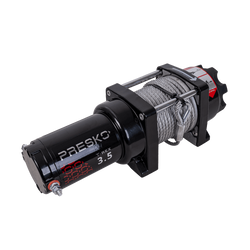 Verricello elettrico per rimorchio PRESKO T-REX 3.5 12V 1590kg con cavo in acciaio da 12 m