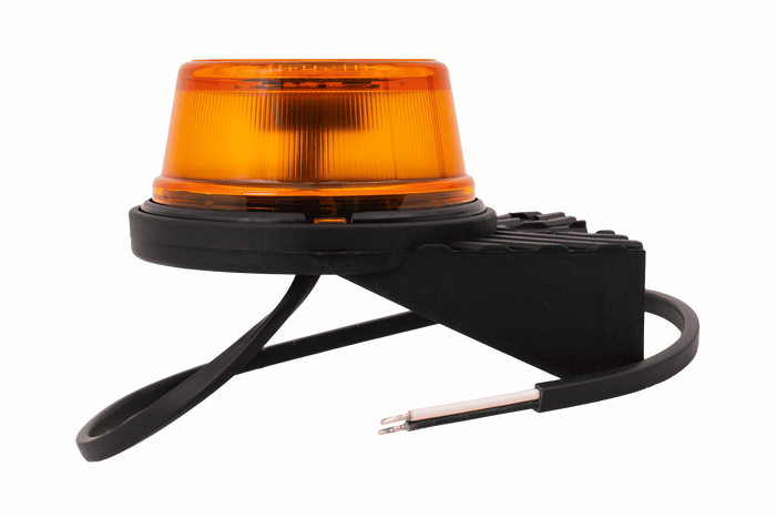 Lampada di segnalazione universale arancione a LED FRISTOM FT-059 con staffa angolare