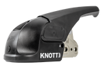 Gancio a sfera KNOTT KS30 con stabilizzatore per rimorchio da 3000 kg con timone tubolare da 50 mm