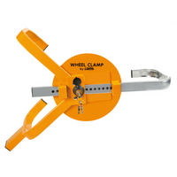 Bloccaruota LAMPA WHEEL CLAMP universale per ruote da 13 a 18"