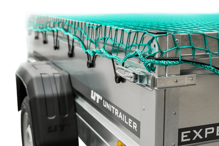Rete di trasporto per rimorchio UNITTRAILER che fissa il carico di un rimorchio da 160x300 cm