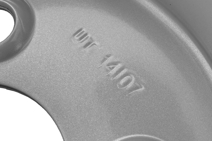 Cerchio in acciaio UNITRAILER 5.5Ix8"H2 4x100 ET:-2