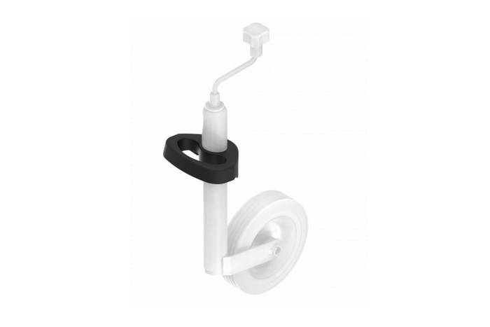 Maniglia di manovra KNOTT 414004.001 per ruota di supporto da 48 mm