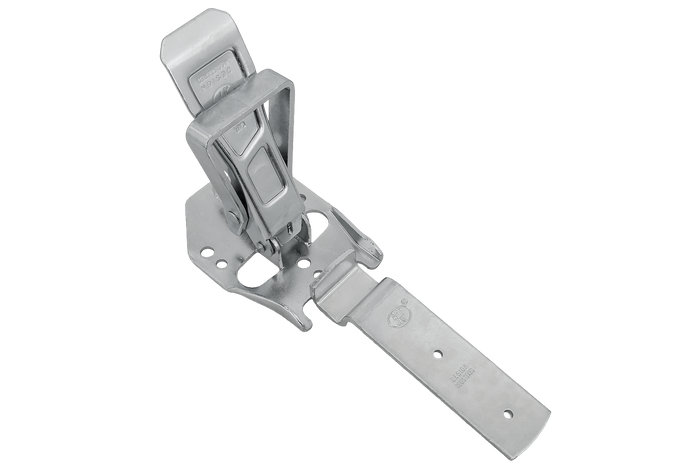 Gancio laterale con elemento di fissaggio STEELPRESS ZB-04C+Z-01A per la chiusura laterale completa del rimorchio