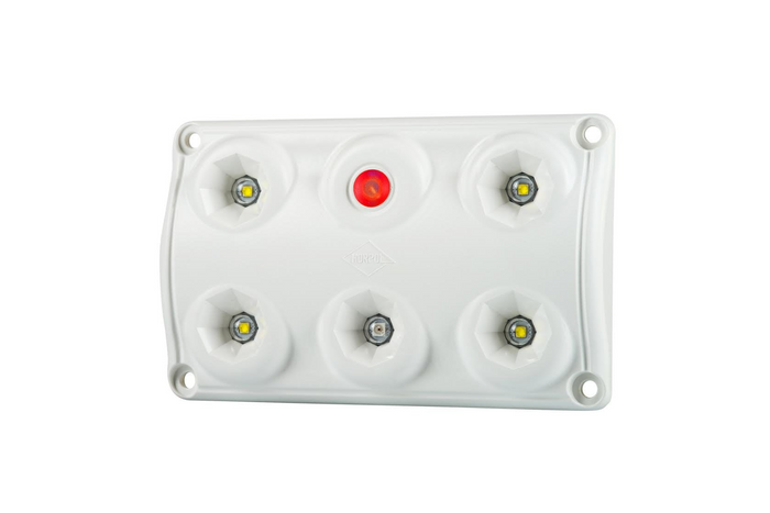 Lampada interna per auto a LED HORPOL LWD2157 da 900 lm con interruttore e diodo rosso.