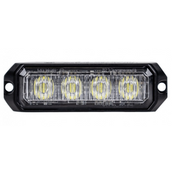 Lampada di segnalazione a LED KAMAR LW0025-ALR-1, luce lampeggiante arancione.