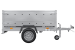 Rimorchio leggero 200x106 UNITRAILER GARDEN 200 KIPP con sponde BIS