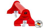 Blocca ruota per carro attrezzi PRAMAR Radstopper VDI 2700 rosso - regolabile, universale