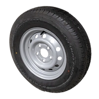 OUTLET Ruota rinforzata per rimorchio PNEUMATICO LINGLONG 165/80 R13C 96/94N CERCHIO UNITRAILER 4.5Jx13"H2 5x112 ET:30
