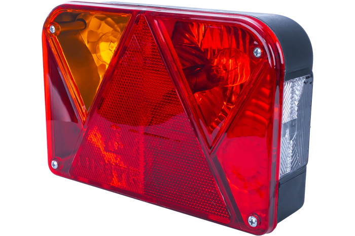 Luci posteriori DOBPLAST DPT35 + cablaggio MANTES 4m 13PIN