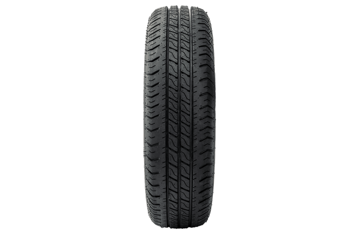 Set di due ruote per rimorchi UNITRAILER / TEMARED / CRESCI / ELLEBI / NOVATECNO LINGLONG TIRES 155/70 R13 75N UNITRAILER RIMS 4Jx13" 4x100 ET:30