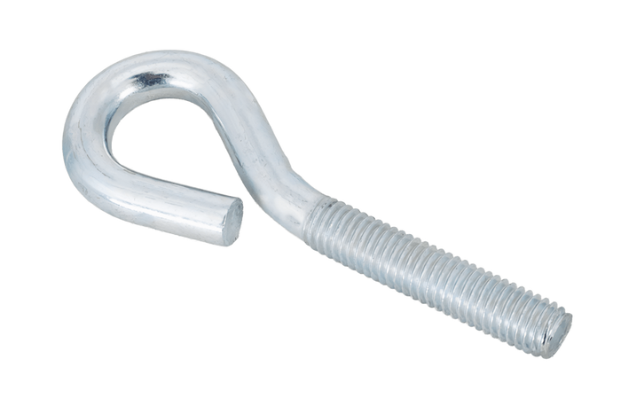 Gancio da cantiere DROMET HO M8x80 con estremità chiusa (a occhiello)