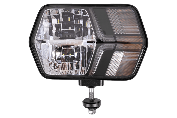 Fari a LED ASPÖCK LuxLED II con 7 funzioni, connettore DEUTSCH DT06-6S a 6 pin, sinistro e destro.