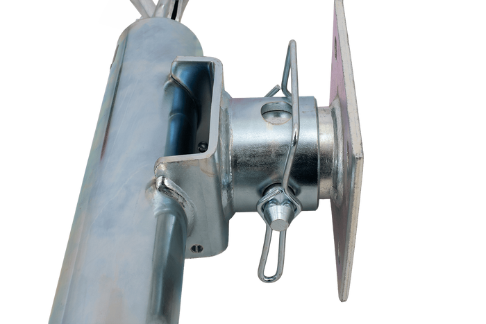 Supporto completo per manovella S.170033 + adattatore S.29317 SIMOL per rimorchio da 1300 kg