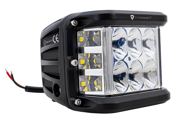 Set di due fari da lavoro a LED, riflettore TT TECHNOLOGY TT.13209 12xLED 2200lm