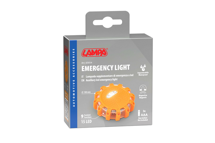 Segnalatore luminoso a LED, lampada di emergenza magnetica