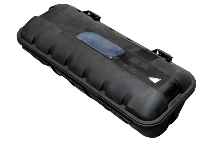 OUTLET Cassetta porta estintore 9/12kg DAKEN 82511 STRIKE 707x322x239mm nero