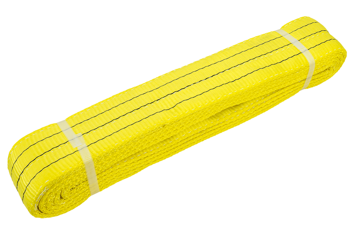 Cinghia di sollevamento HEFFA da 5 m/90 mm/3 t con anelli