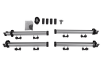 Piattaforma di traino Inter Pack Re-Cargo + adattatore per il trasporto di 3 biciclette
