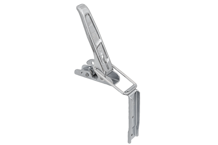 Gancio laterale con elemento di fissaggio STEELPRESS ZB-01+Z-02 per la chiusura completa del lato del rimorchio