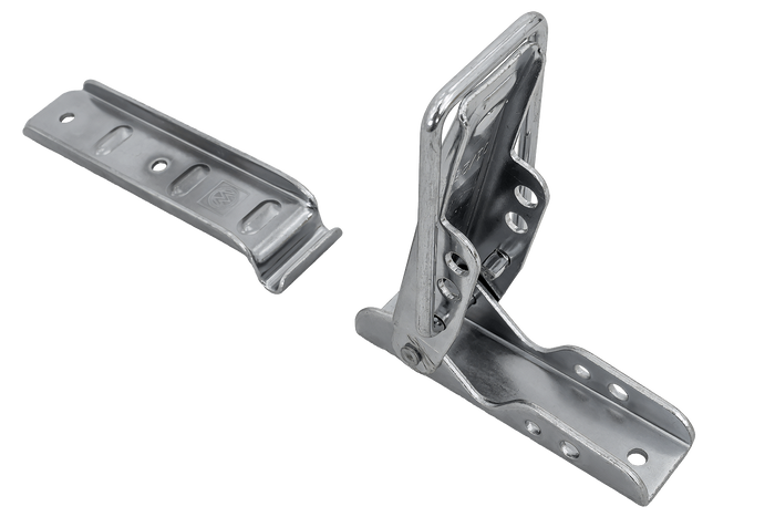 Gancio laterale con chiusura WINTERHOFF BV 10-2 + BVG 10-A chiusura laterale completa del rimorchio