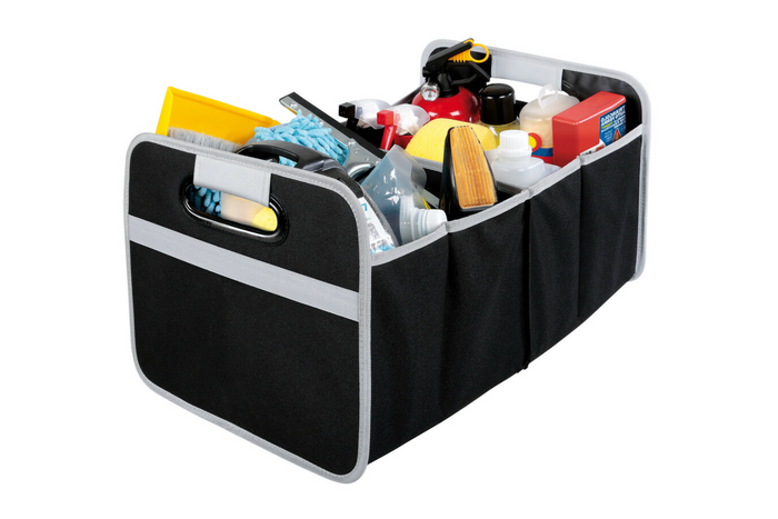 LAMPA Shop&amp;Store L organizer per auto, cestino pieghevole per bagagliaio 50x33cm