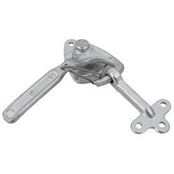 Gancio di traino destro con dispositivo di fissaggio WINTERHOFF WV 20-R + WVG 20-A, chiusura completa del lato rimorchio