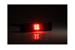 Faro di posizione a LED FRISTOM FT-017 C, rosso, universale