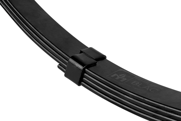 Molla a 4 foglie per rimorchi da 76,5 cm e 375 kg.