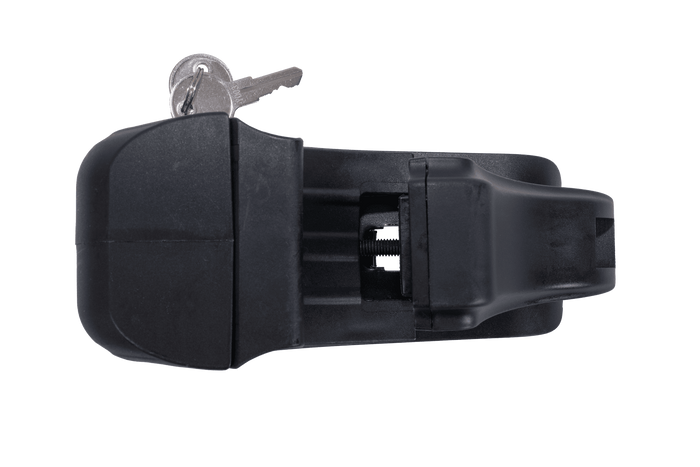 Portapacchi Eco Alubase 135 - portapacchi universale in alluminio per binari aperti