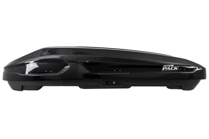 Box da tetto Inter Pack Monsun PRO L, nero metallizzato