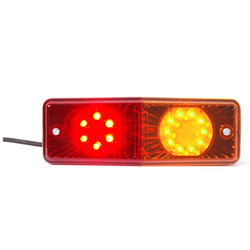 Fanale posteriore WAŚ W072UD 487 3 funzioni universale