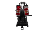 Inter Pack Quattro Fold - portabici da gancio traino per 4 biciclette