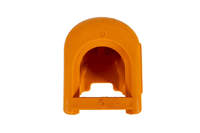 Copertura di sicurezza per il gancio di traino a sfera STEELPRESS SDP-01 Soft Dock con spazio per la spina
