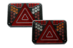 Fanali posteriori HORPOL LZD 3215+3216, cavo da 2 m, 7 funzioni, sinistra+destra