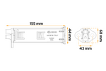 Set di due cunei pieghevoli LOKHEN ORIGAMY 36 h: 151 mm / set con maniglia