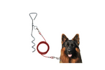 ProPlus 361857 Palo per legare il cane con cavo in acciaio da 4,5 m