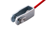 Corda di sicurezza di emergenza KNOTT breakaway con gancio a scatto 1700 mm