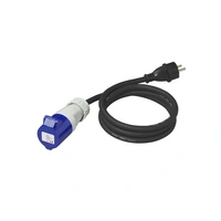 Adapter kempingowy kabel 150 cm 3 x 2,5 mm2 z wtyczką ze stykiem ochronnym do CEE