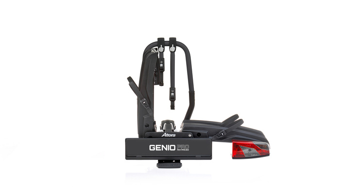 Atera Genio Pro - piattaforma di traino per 2 bici 022785 (nero)