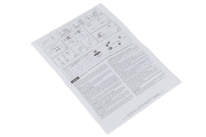 Gancio a sfera STEELPRESS BC-3000C-00-00+Z3 per rimorchio da 3000 kg con timone tubolare da 35-50 mm, ghisa