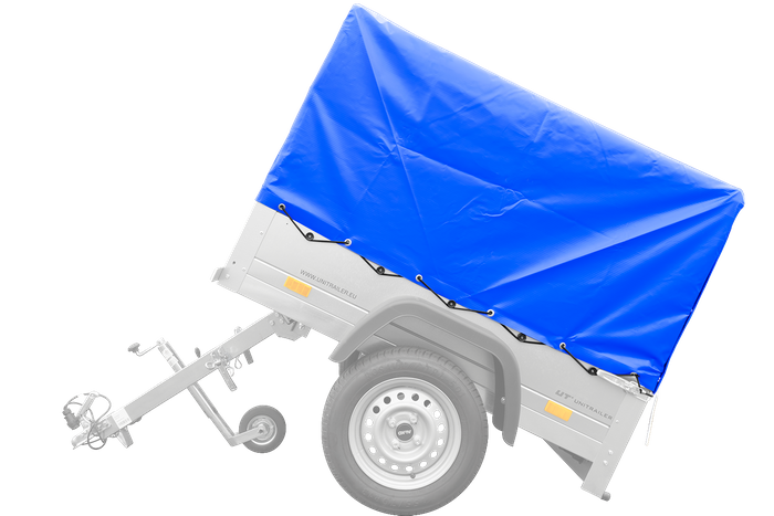 Telo blu per rimorchio Garden Trailer 150 kipp 1500x1060x800 mm
