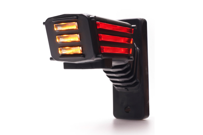 Faro di posizione sinistro a LED SPOT WAŚ 2550L W297.3.1 su braccio corto