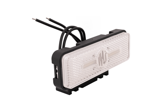 WAŚ W254 2035 Lampada di posizione universale a LED bianca con supporto