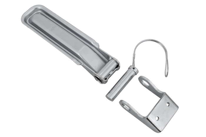 Cerniera laterale con maniglia WINTERHOFF BSCH 10-17-220+BSCHG 10-17-C montaggio laterale rimorchio completo