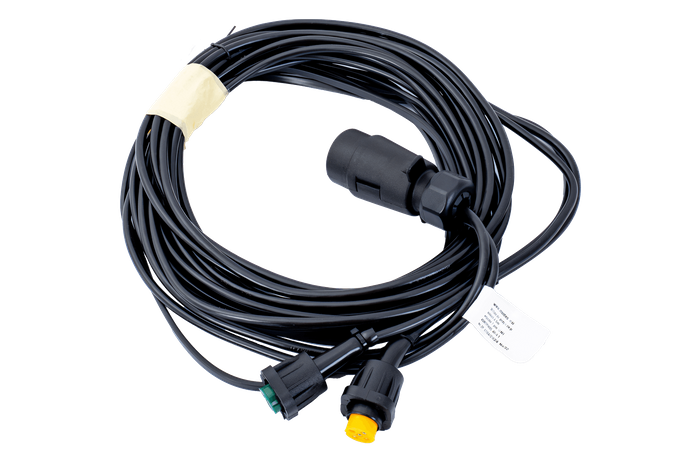 Set luci: luci posteriori DOBPLAST DPT35 + luci di posizione laterali ASPÖCK FLEXIPOINT I + cablaggio MANTES 4,5m 7PIN