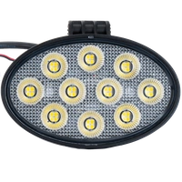 Riflettore per lampada da lavoro a LED TT TECHNOLOGY TT.13321 40xLED 3200lm ovale