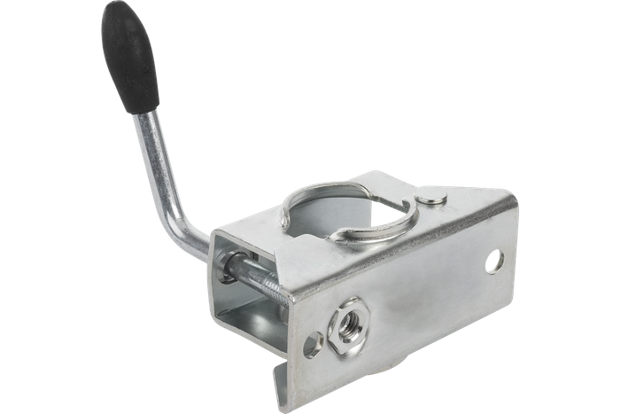 Ruotino di appoggio con morsetto UNITRAILER 150kg 48mm