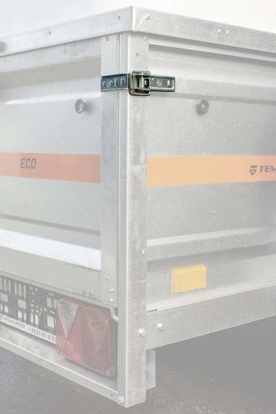 Gancio laterale con chiusura WINTERHOFF BV 60-1 + BVG 60-A chiusura laterale completa del rimorchio