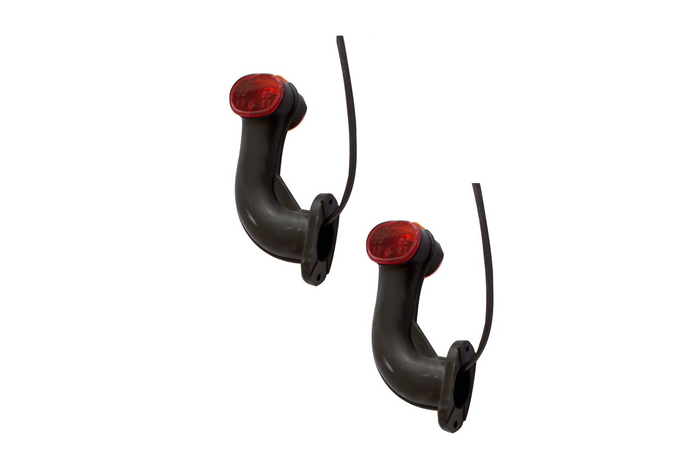 Luci di posizione ASPÖCK SUPERPOINT II sinistra + destra su un braccio in gomma